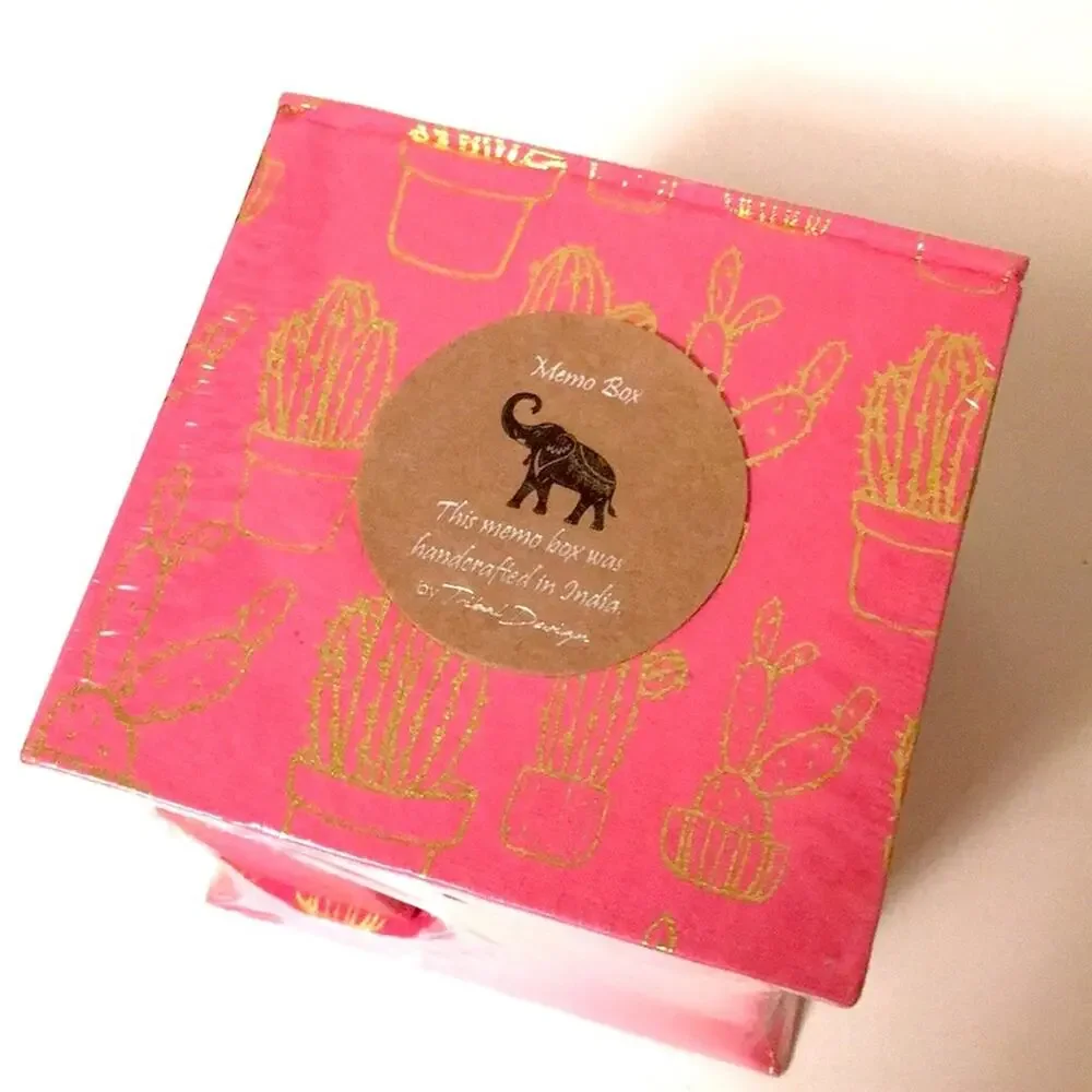 Tribal Design Memo box handcrafted in India Office Selling individually